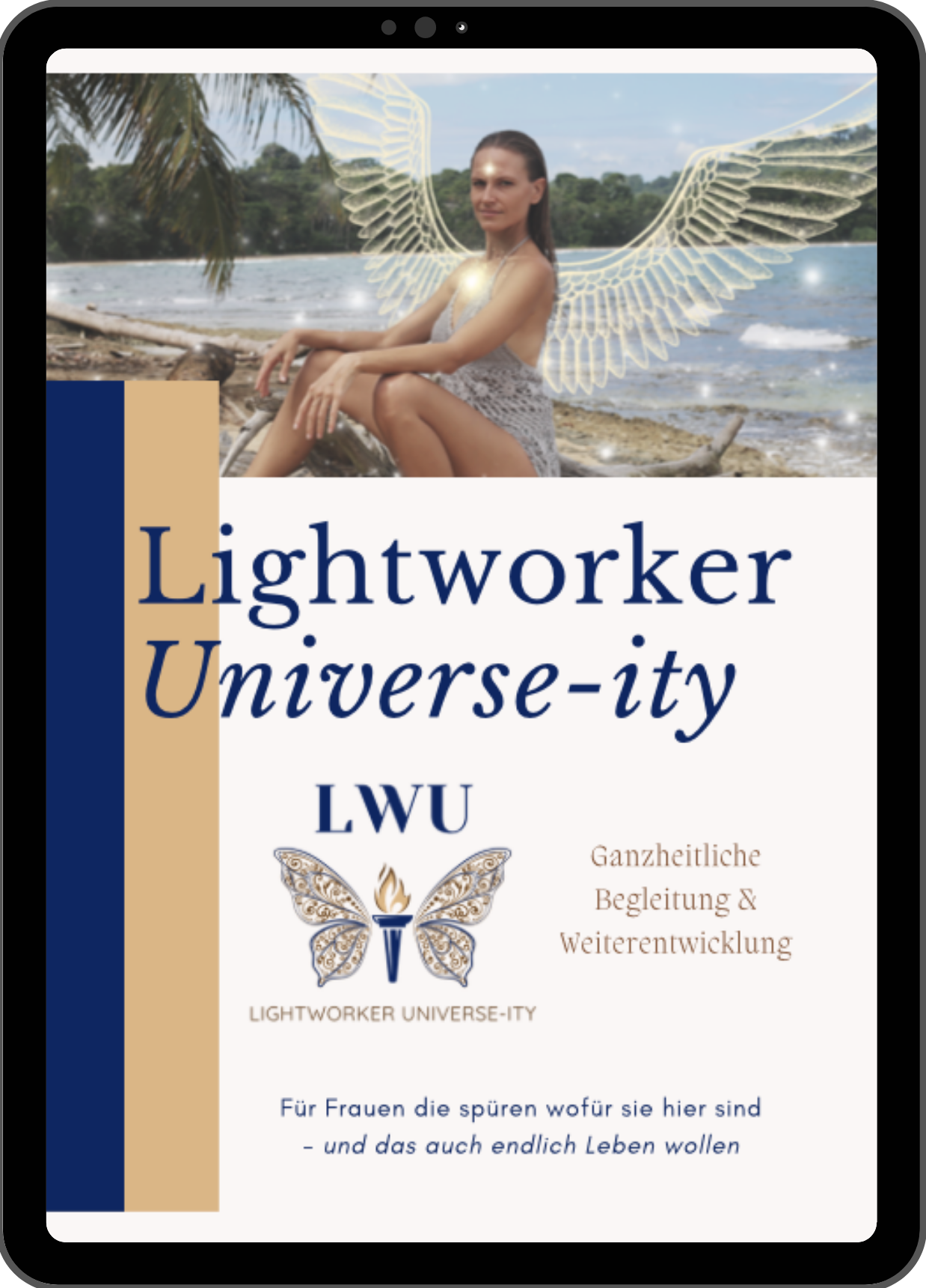 Lightworker Universe-ity Broschüre — Titelseite