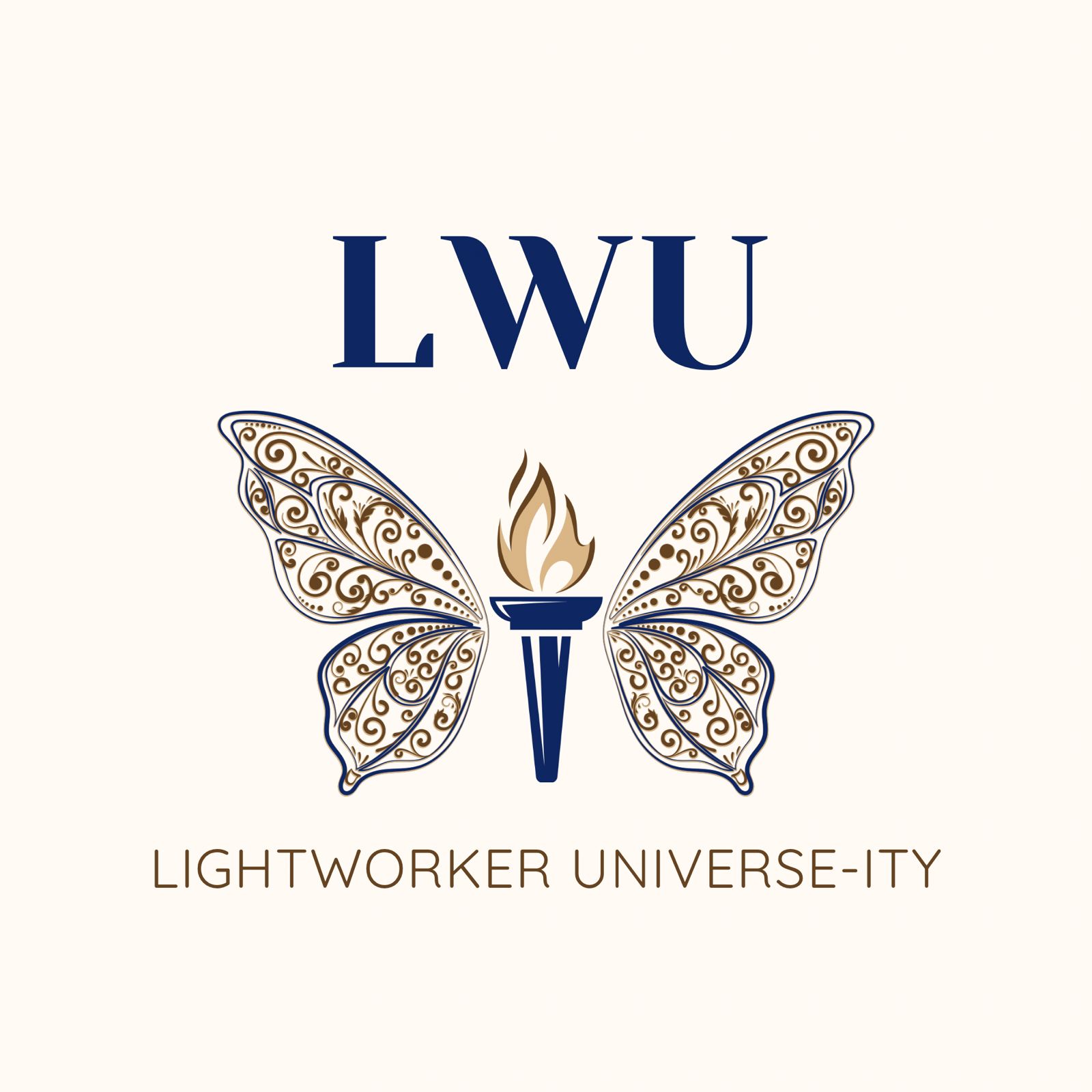 Lightworker Universe-ity Logo – Ganzheitliche Berufsbegleitung